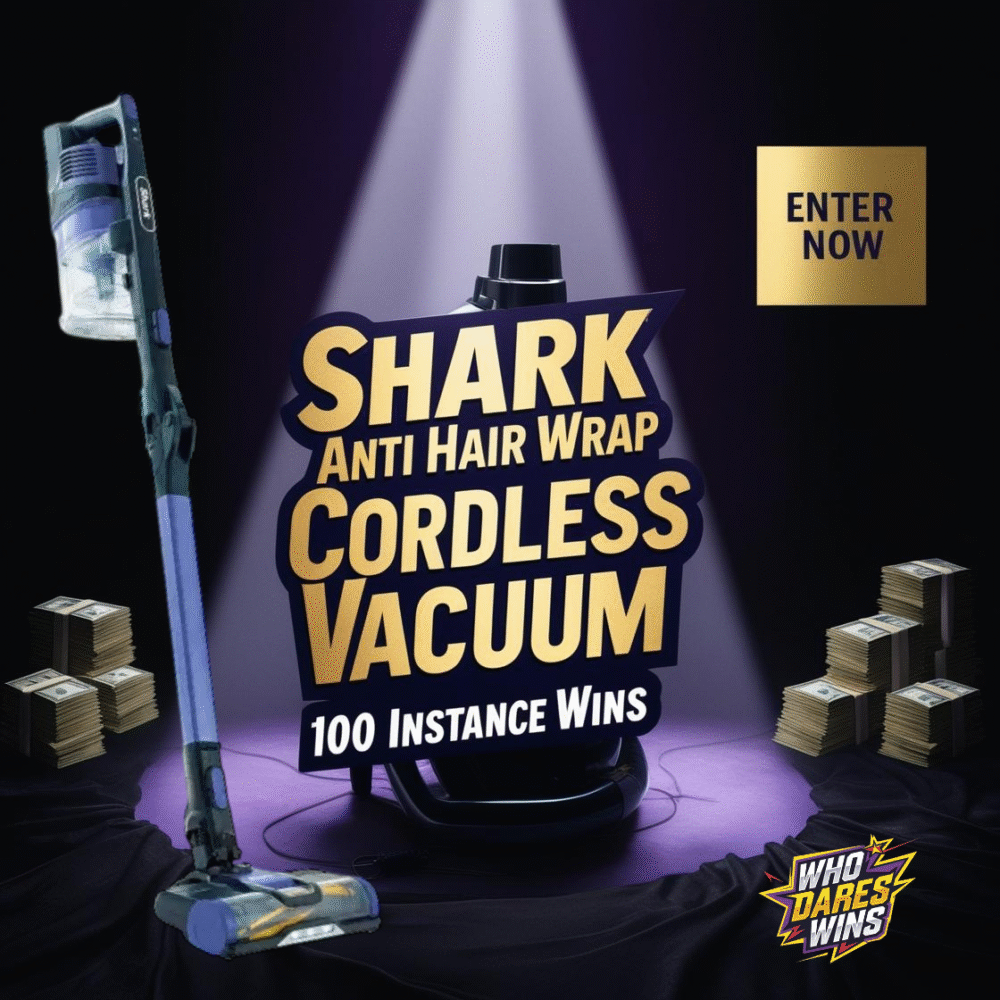 SHARK VACUUM + instant wins!