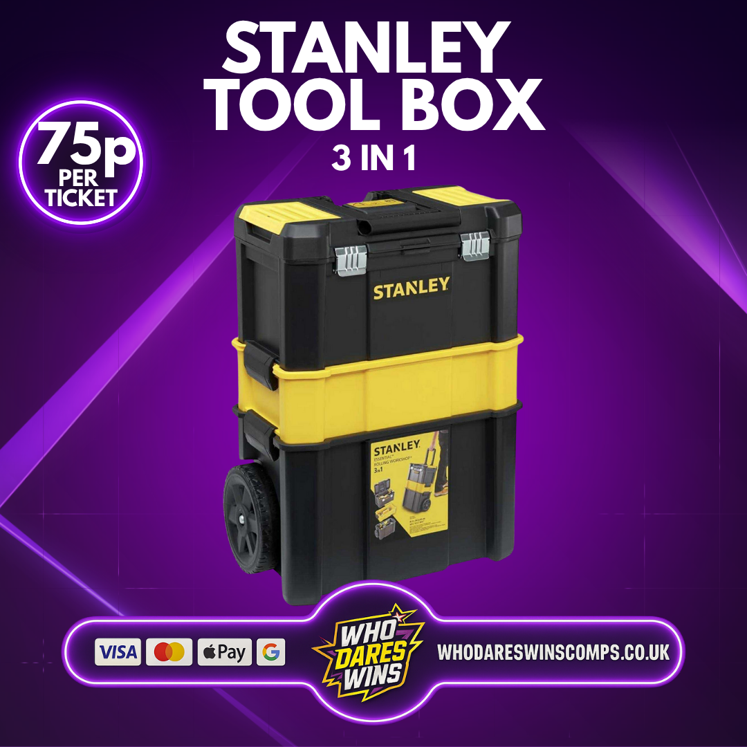 Stanley 3-in-1 Stackable Toolbox