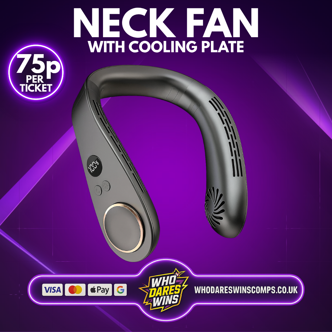 Neck Fan with Cooling Plate