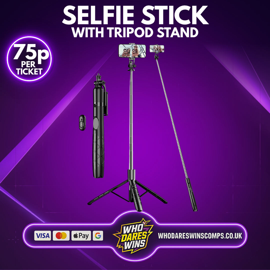 Mobile Phone Tripod Stand & Selfie Stick