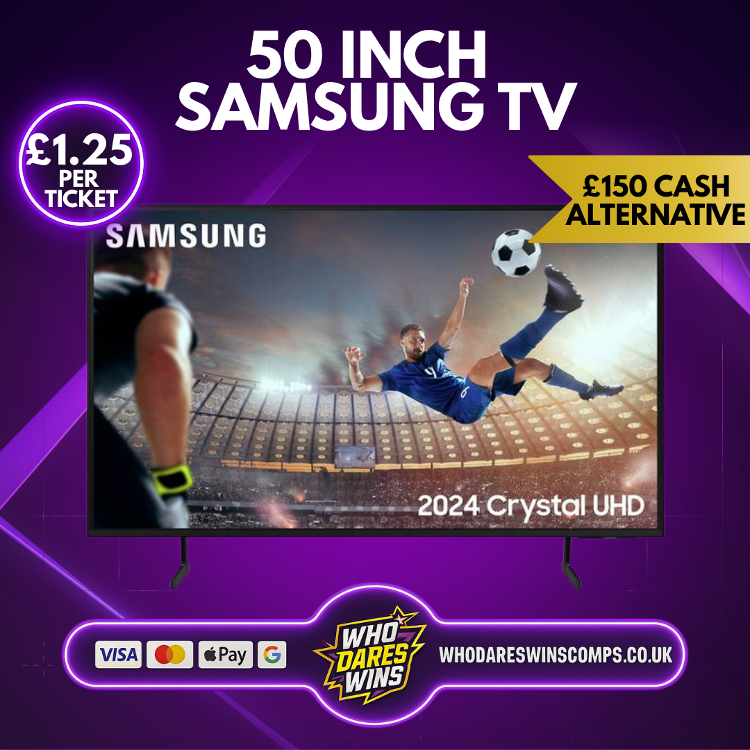 Samsung 50” Smart 4k UHD HDR LED TV