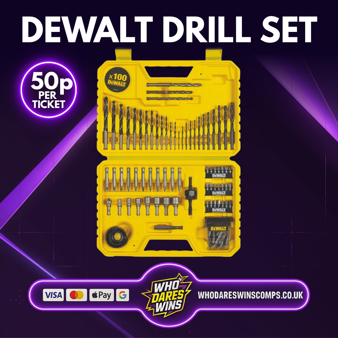 Dewalt 100 x Drill bit set