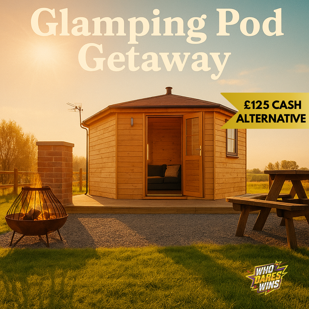 GLAMPING POD GETAWAY 🪵🔥