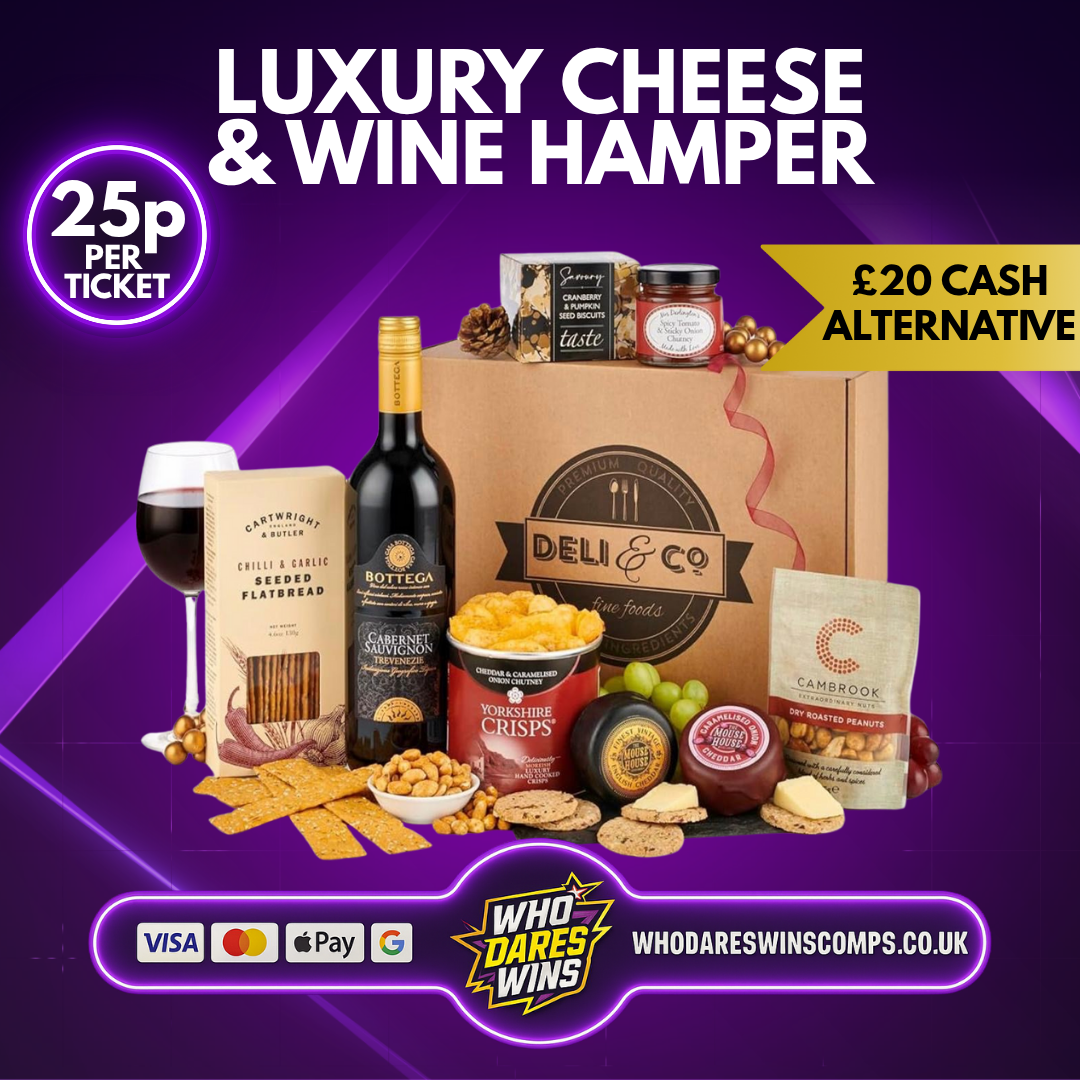 Luxury Cheese & Wine Hamper