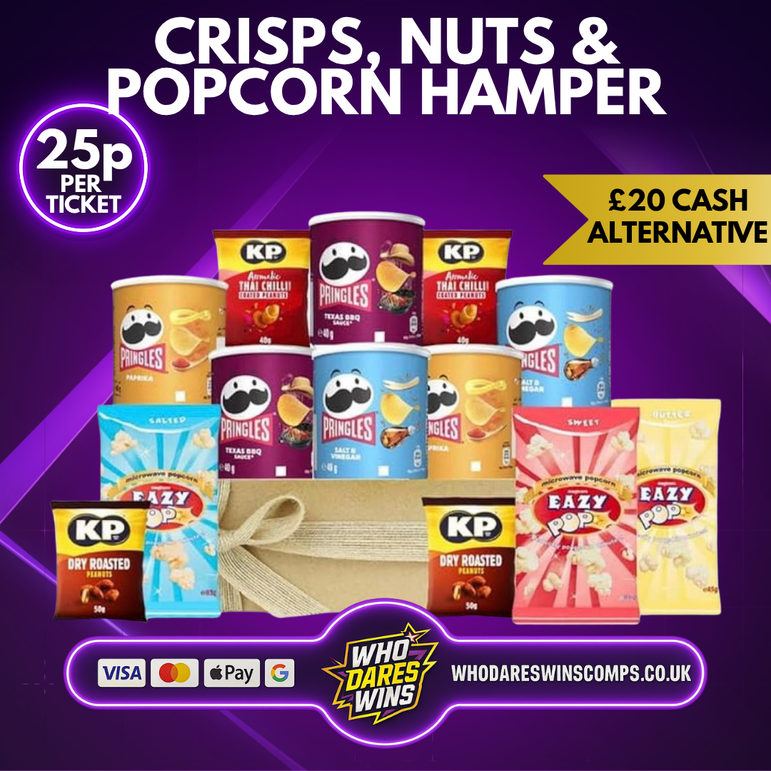 Crisp, Nuts & Popcorn Hamper