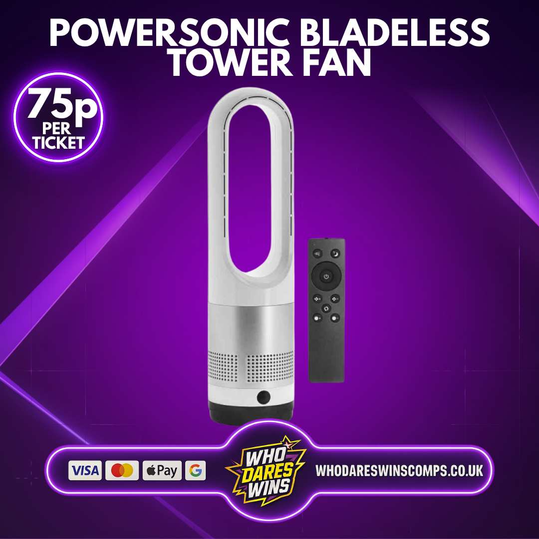 Powersonic Bladless Tower Fan