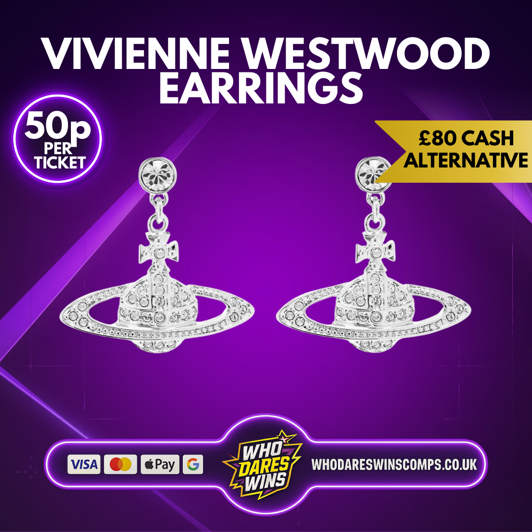 Vivienne Westwood Mini Bas Relief Drop Earrings