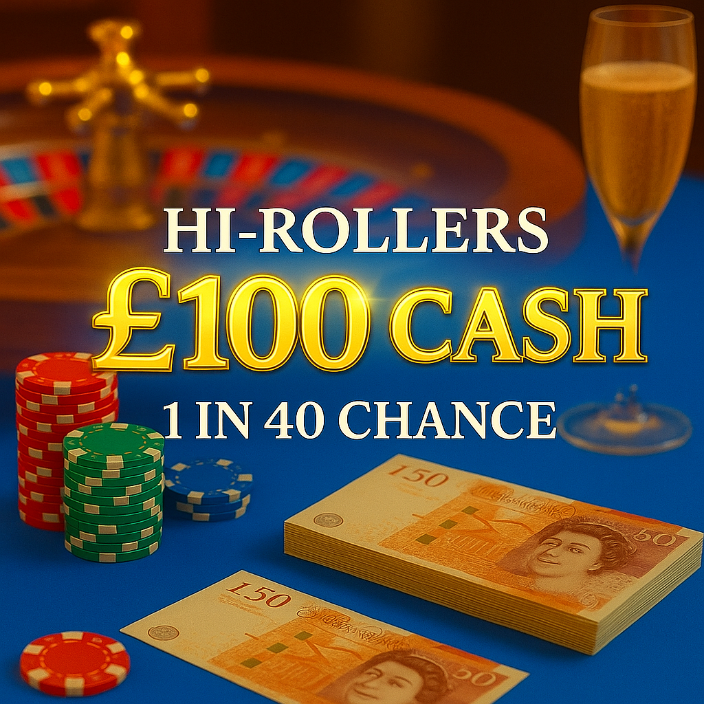Hi-Rollers £100 Cash