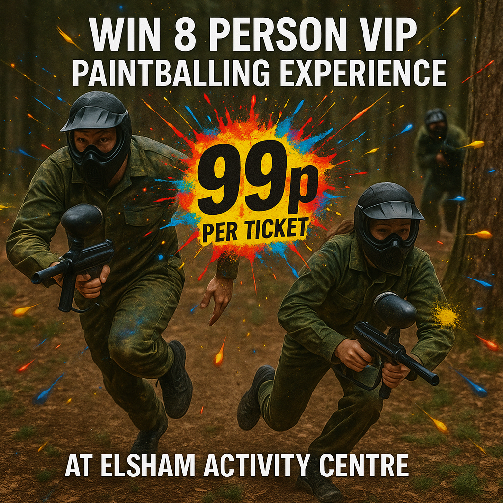 8 person VIP paintballing