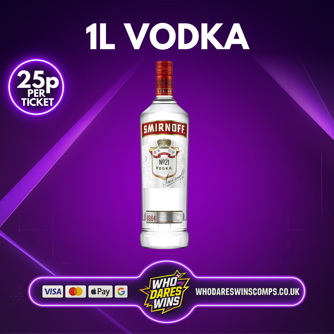 1L Smirnoff Vodka