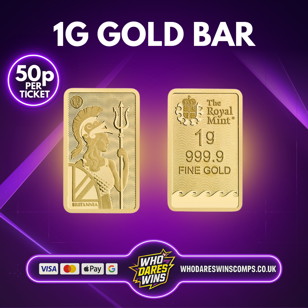 1g Gold Bar